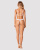 Obsessive Heavenlly 2-pcs set - комплект эротического белья: бюстгальтер и стринги, XS/S (белый)